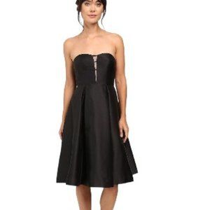 Adrianna Papell Women's Strapless Mikado Party Dress